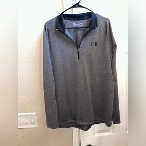 Under Armour Dry Fit Quarter Zip Sweatshirt - Men’s Large - 1/4 Zip Jacket